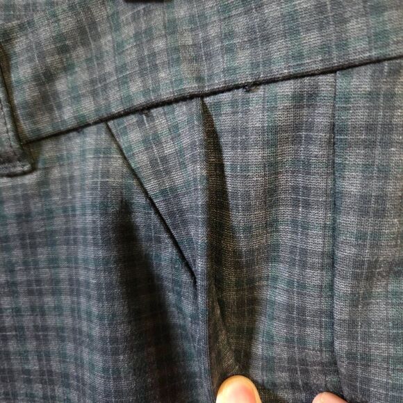 EUC LIKE NEW KUT FROM THE KLOTH PLAID SKINNY STRETCH PANTS SIZE 14 WOMENS - Picture 6 of 16
